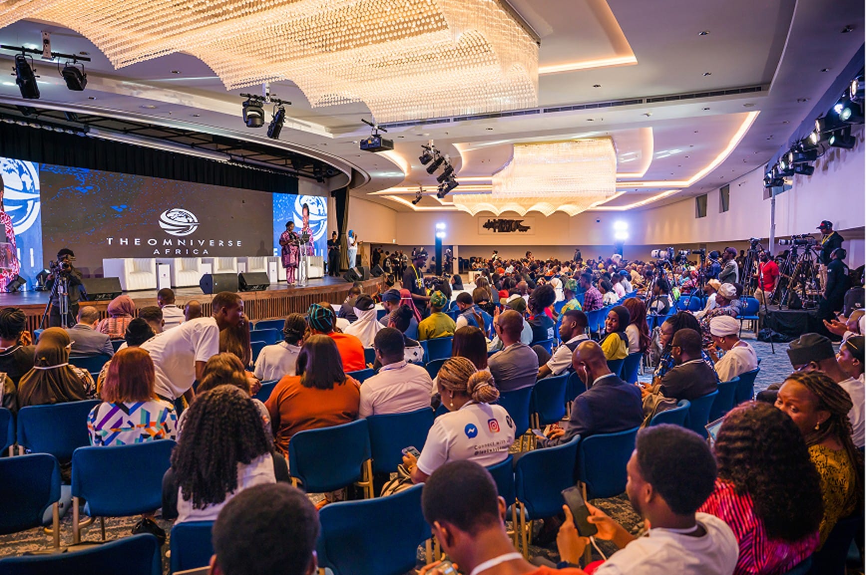 Audience in the summit hall